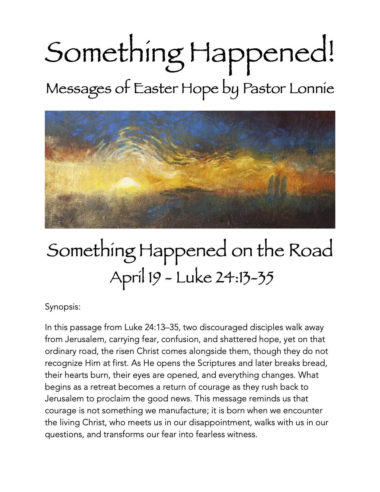 Sermon Poster for 4-19-26