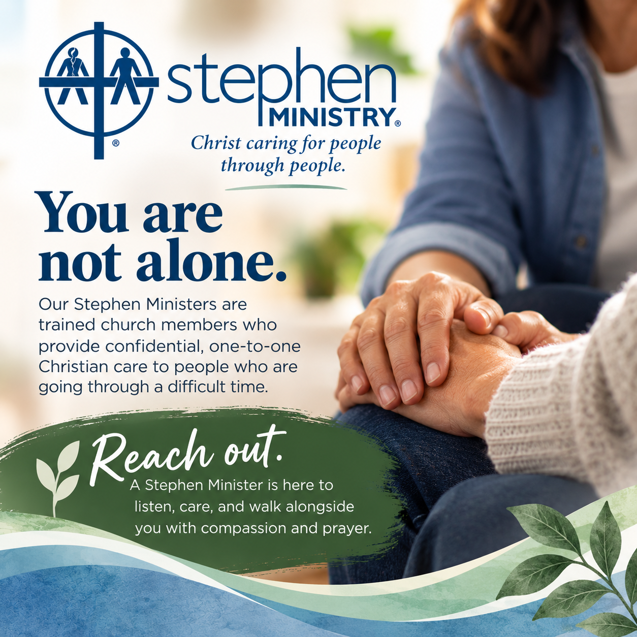 Stephen Ministry_ You Are Not Alone