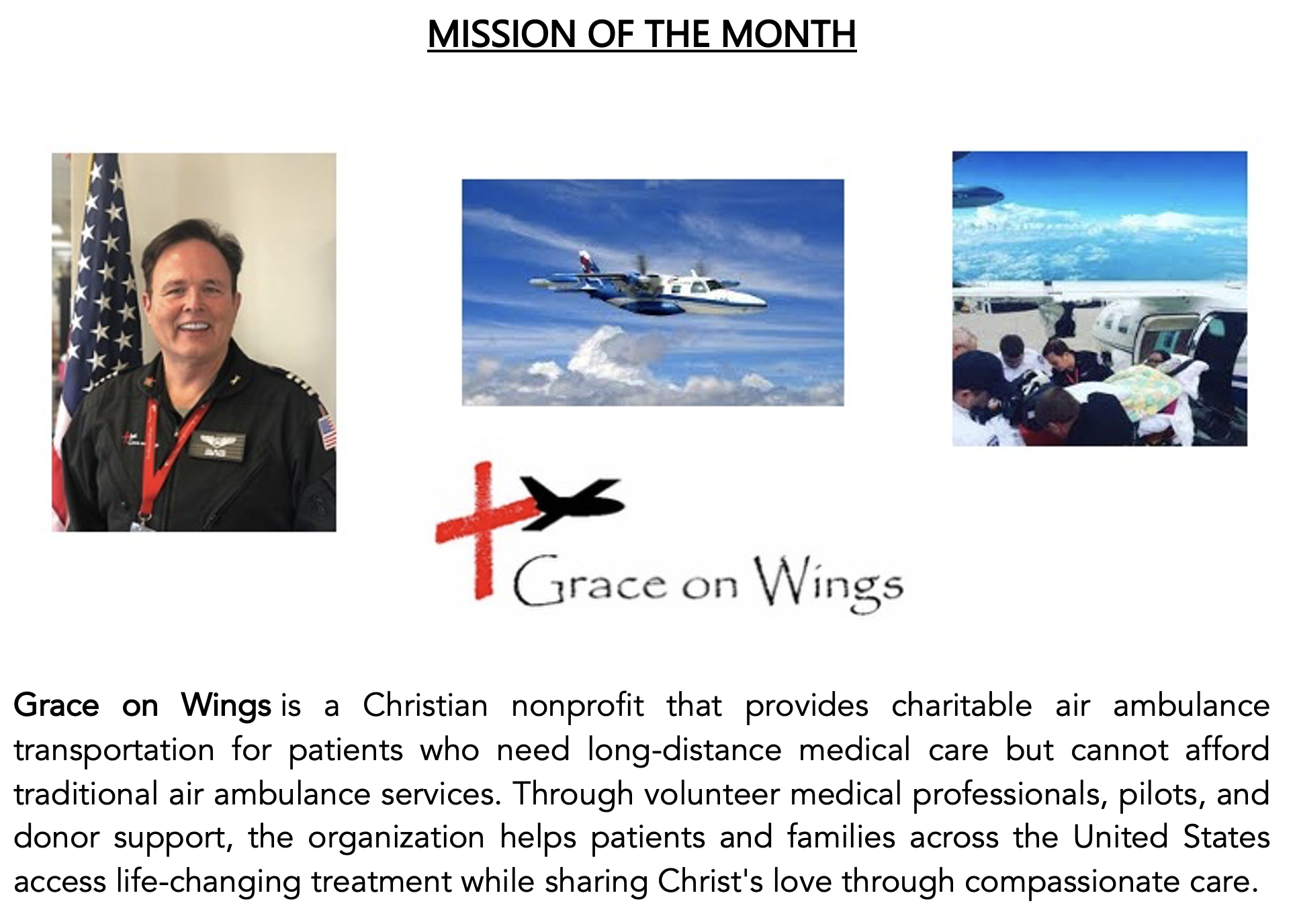 Grace on Wings