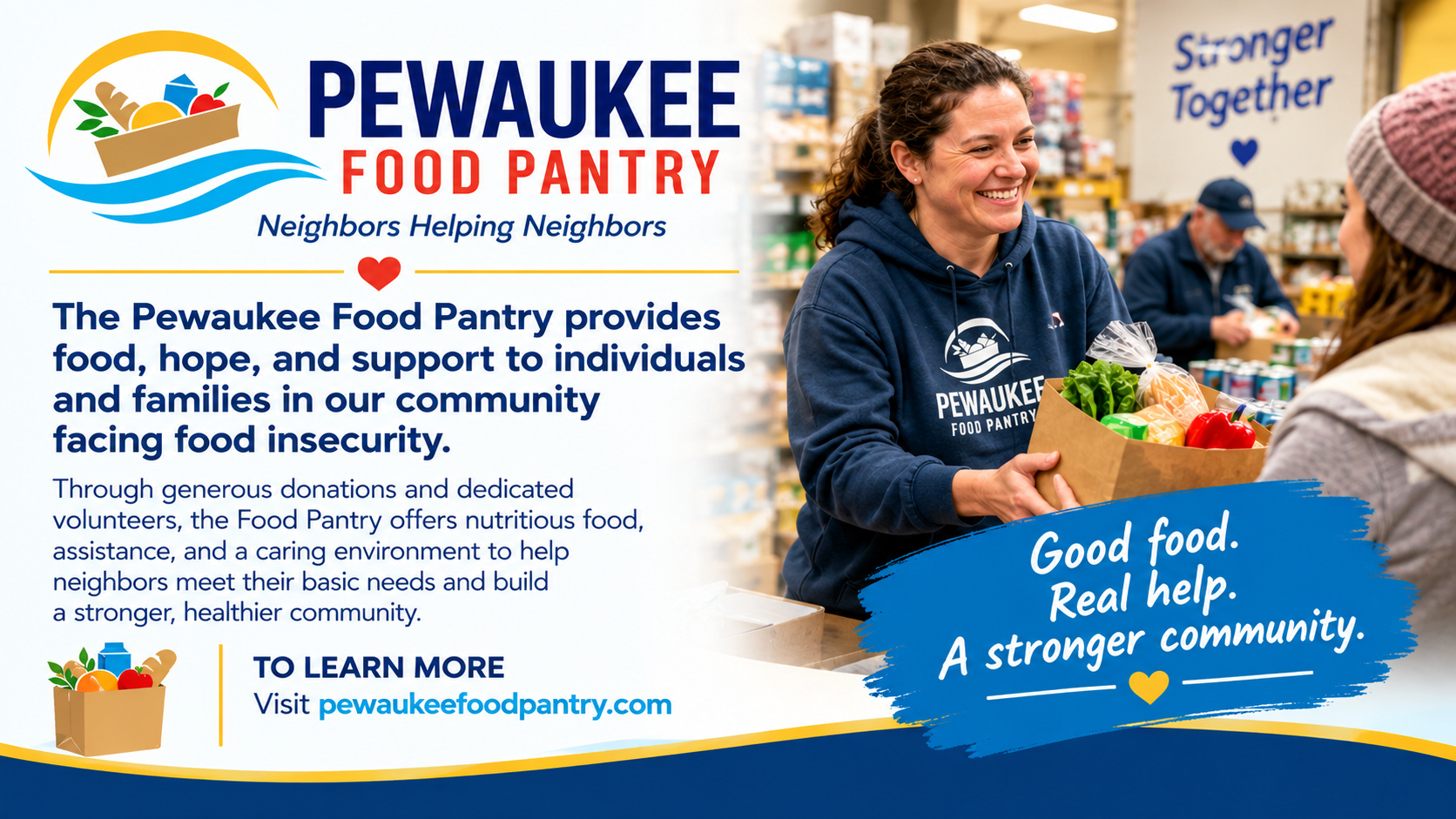 Pewaukee Food Pantry Widescreen