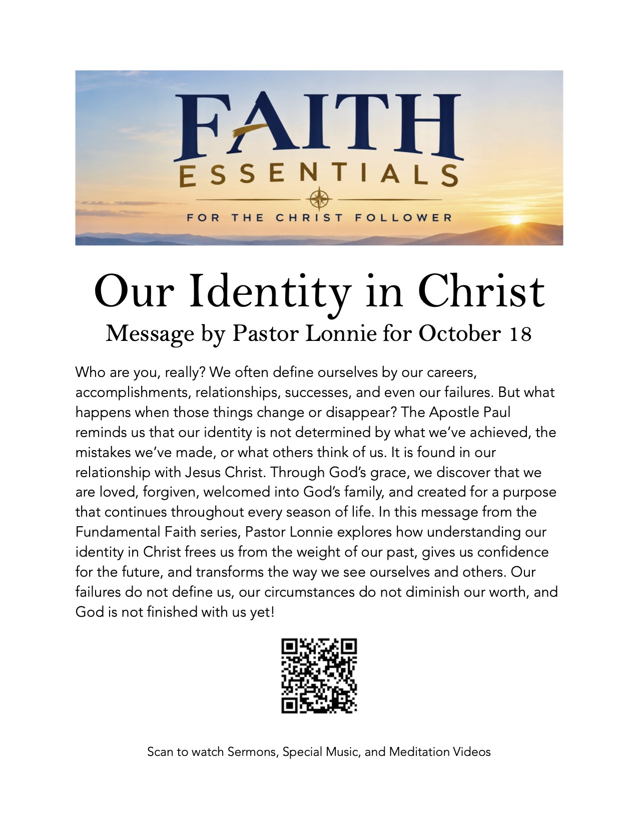 Sermon Promo 10-18-26